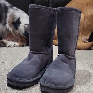 BearPaw Charcoal Boots